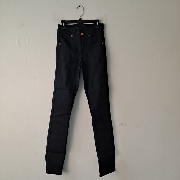 NWOT Universal Standard Seine Mid Rise Skinny 32 Inch Jeans Black Women's Size 0 - Picture 4 of 13